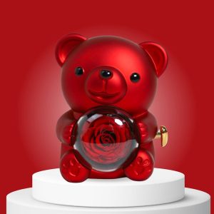 Кутия за бижута с въртящо се мече | ROSBEAR